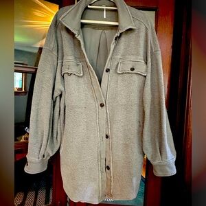 Free people Shacket SIZE LARGE